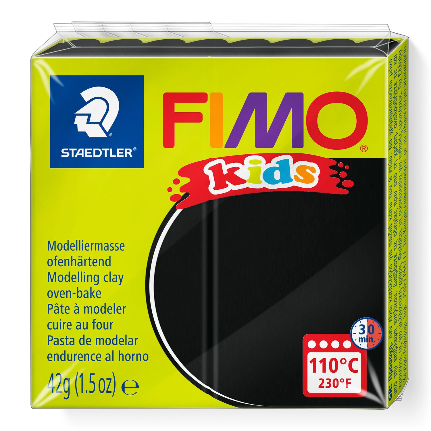 FIMO Kids, Flesh, Nr. 43, 42g 1.5oz, Oven-hardening Polymer Clay, STAEDTLER  