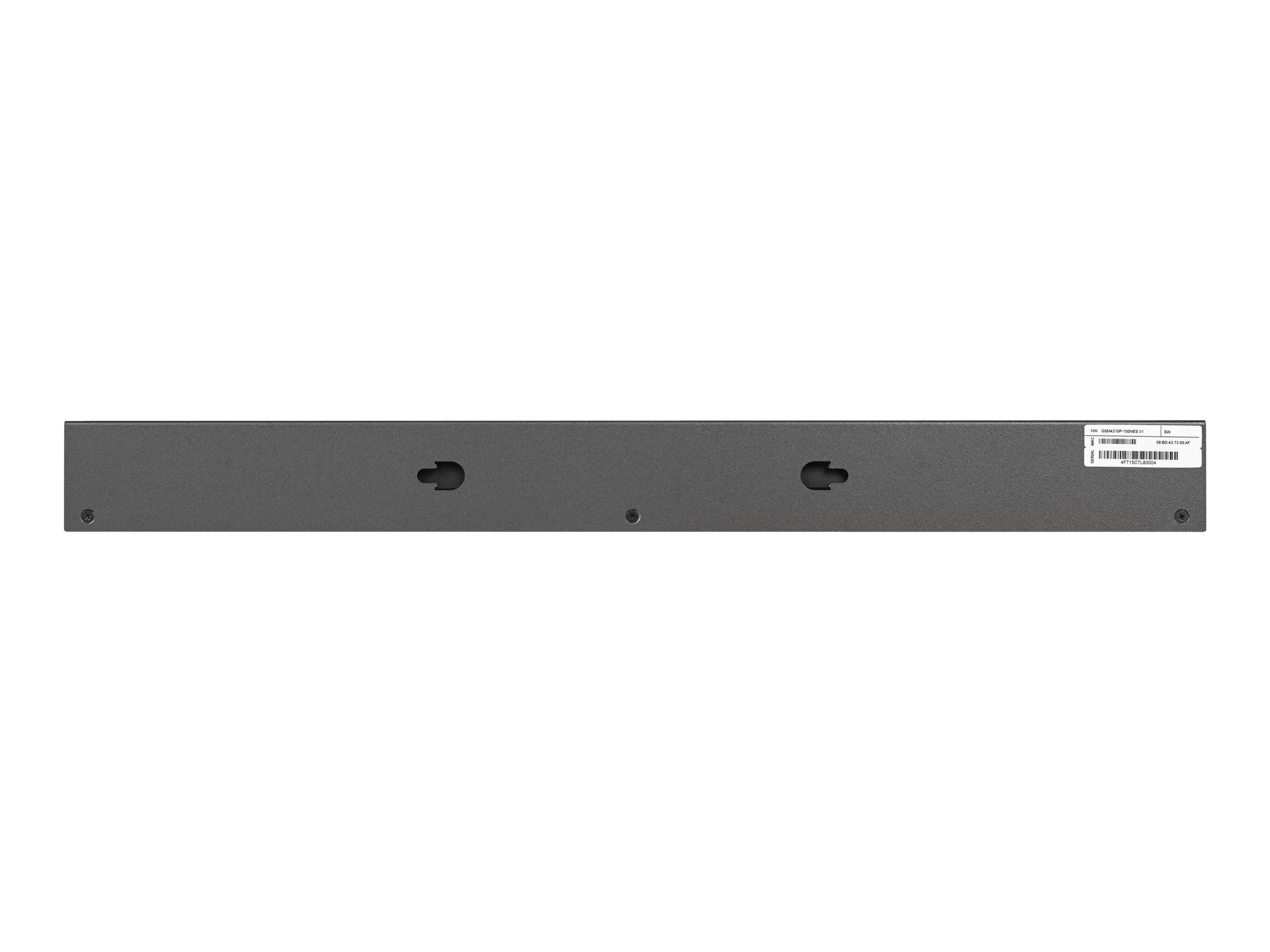 Netgear M4200 Intelligent Edge Series GSM4210P - Switch - L3 - managed - 6 x 100/1000/2.5G (PoE+)