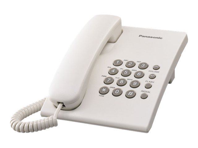 Panasonic KX-TS500PDW - Telefon mit Schnur