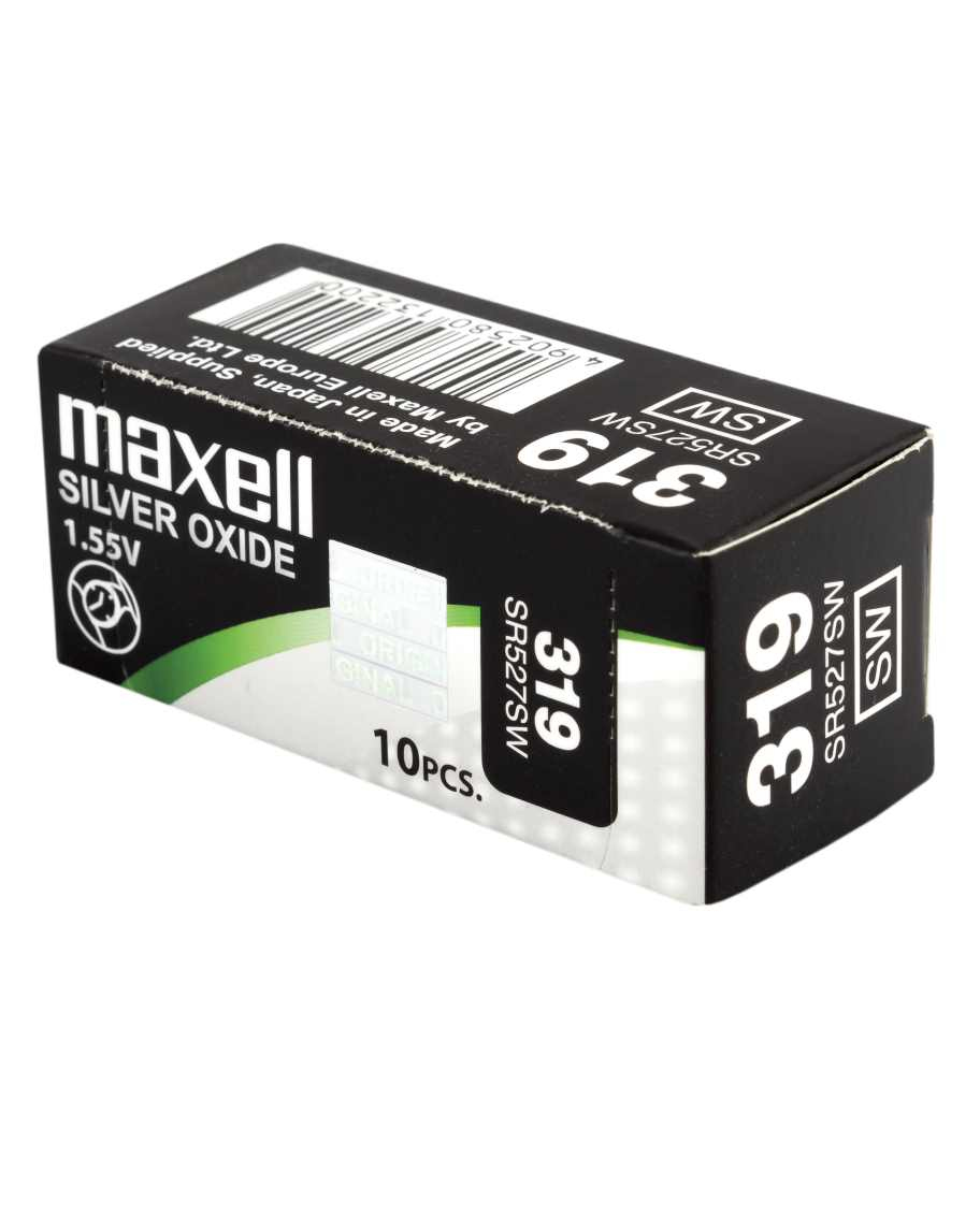 Maxell 18292900 - Einwegbatterie - SR527SW - Siler-Oxid (S) - 1,55 V - 10 Stück(e) - 17 mAh