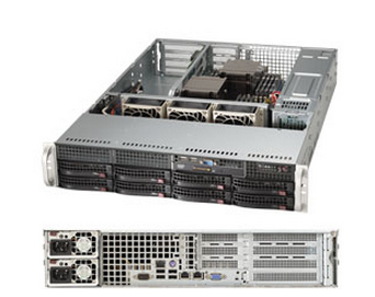 Supermicro SuperServer 6028R-WTR - Server - Rack-Montage - 2U - zweiweg - keine CPU - RAM 0 GB - SATA/SAS - Hot-Swap 8.9 cm (3.5")