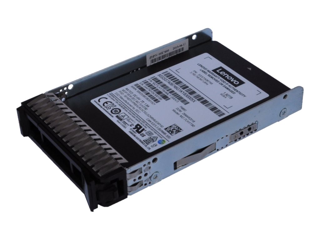 Lenovo PM883 Entry - SSD - 480 GB - Hot-Swap - 2.5" (6.4 cm)