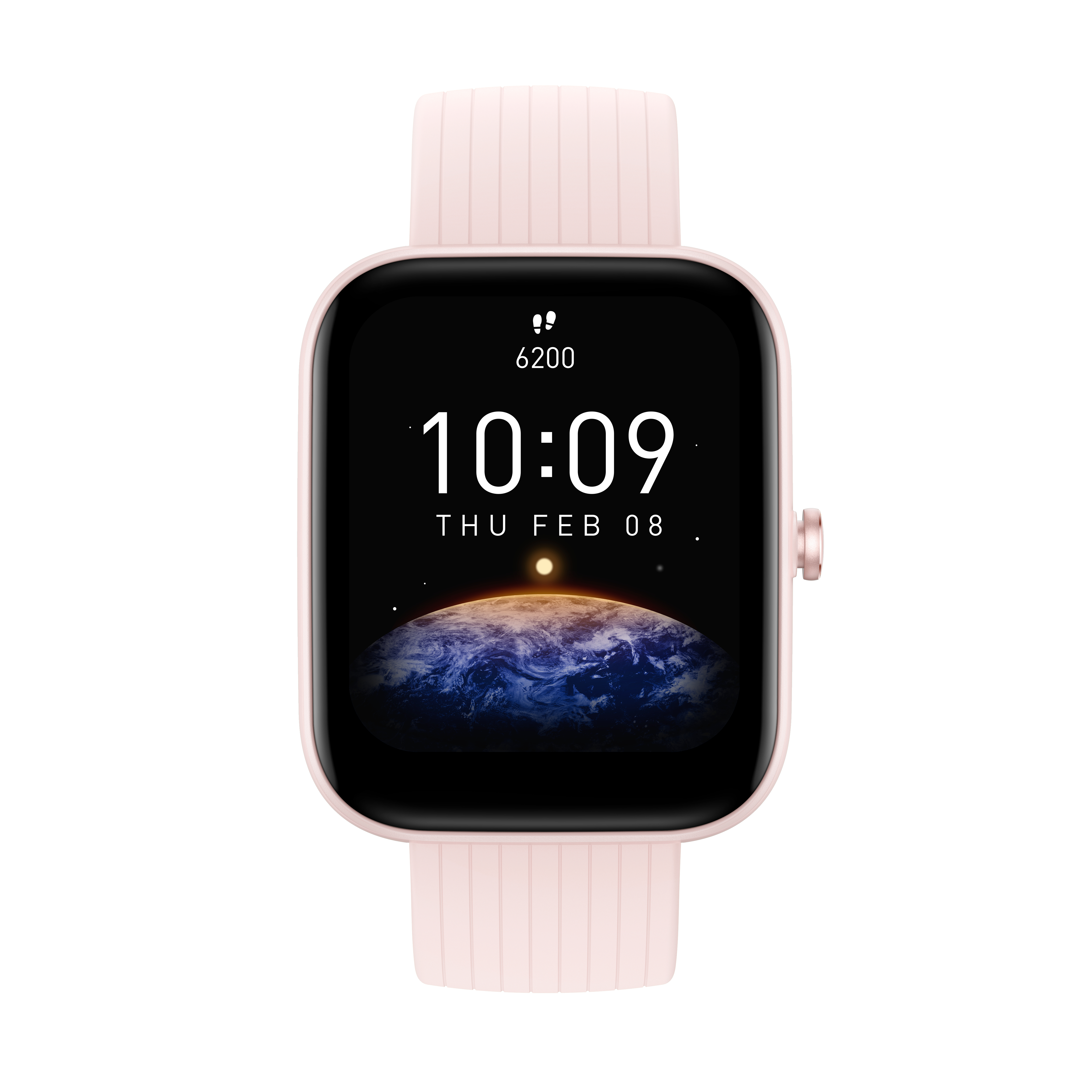 Amazfit Bip 3 Pro - Rosa - intelligente Uhr mit Riemen - Silikon - rosa - Handgelenkgröße: 153-218 mm - Anzeige 4.3 cm (1.69")