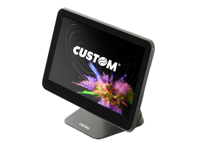 Custom Group Custom SILK WINDOWS - Ultra-Slim-Desktop - 1 x Celeron J1900 - RAM 4 GB - SSD 64 GB - Monitor: LCD 39.6 cm (15.6")