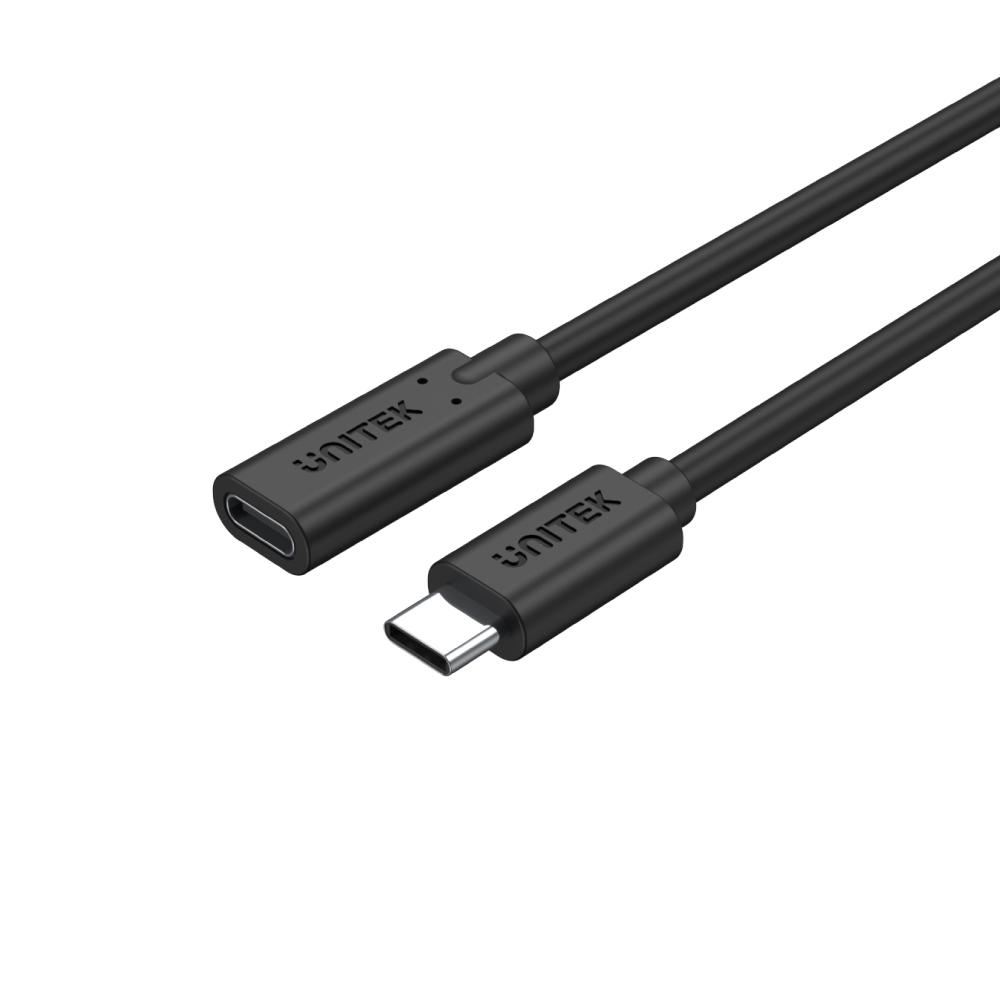 Unitek International EXTENSION CABLE USB-C 4K 60HZ PD 20V/5A - Kabel - Digital/Daten
