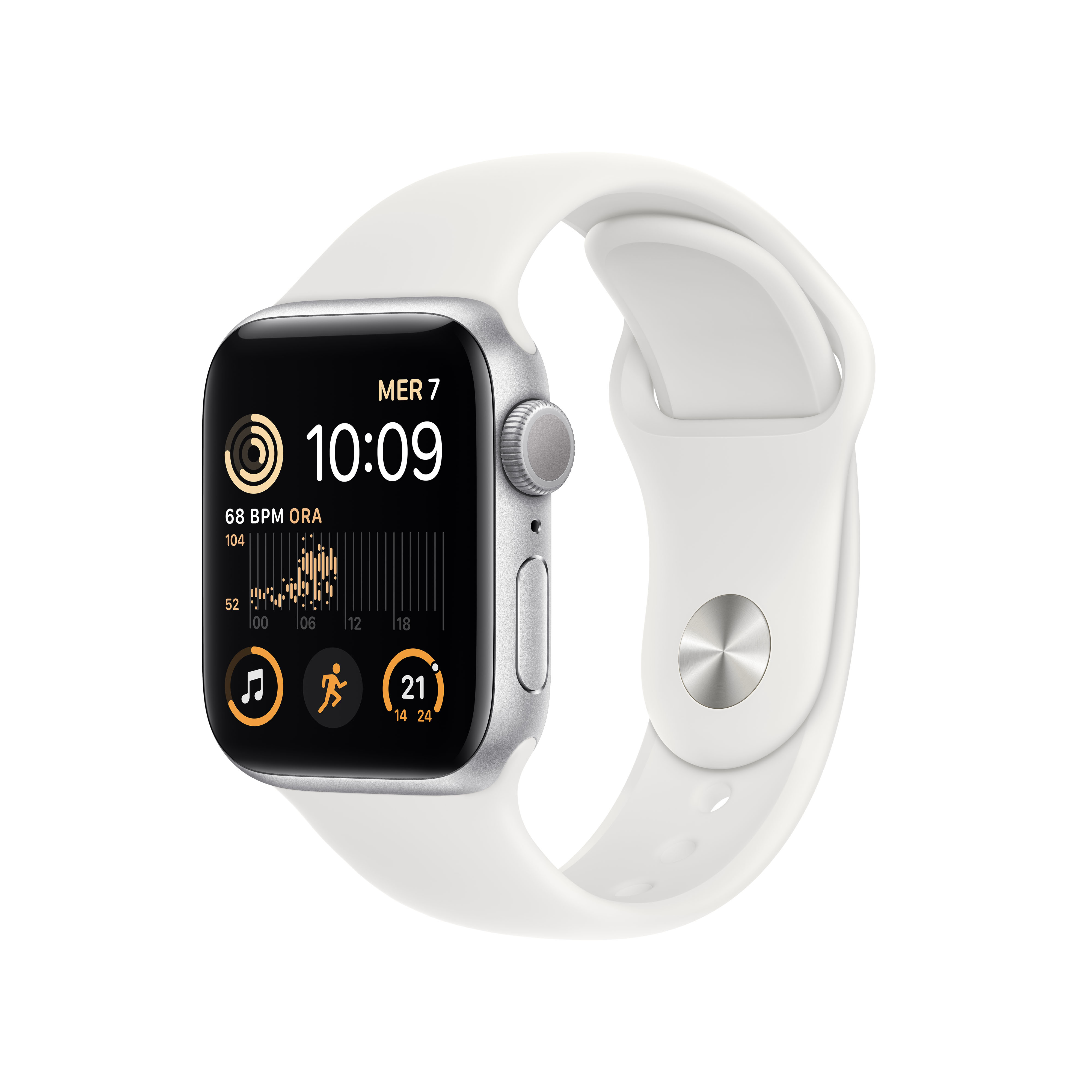 Apple Watch SE (GPS) - 40 mm - Aluminium, Silber