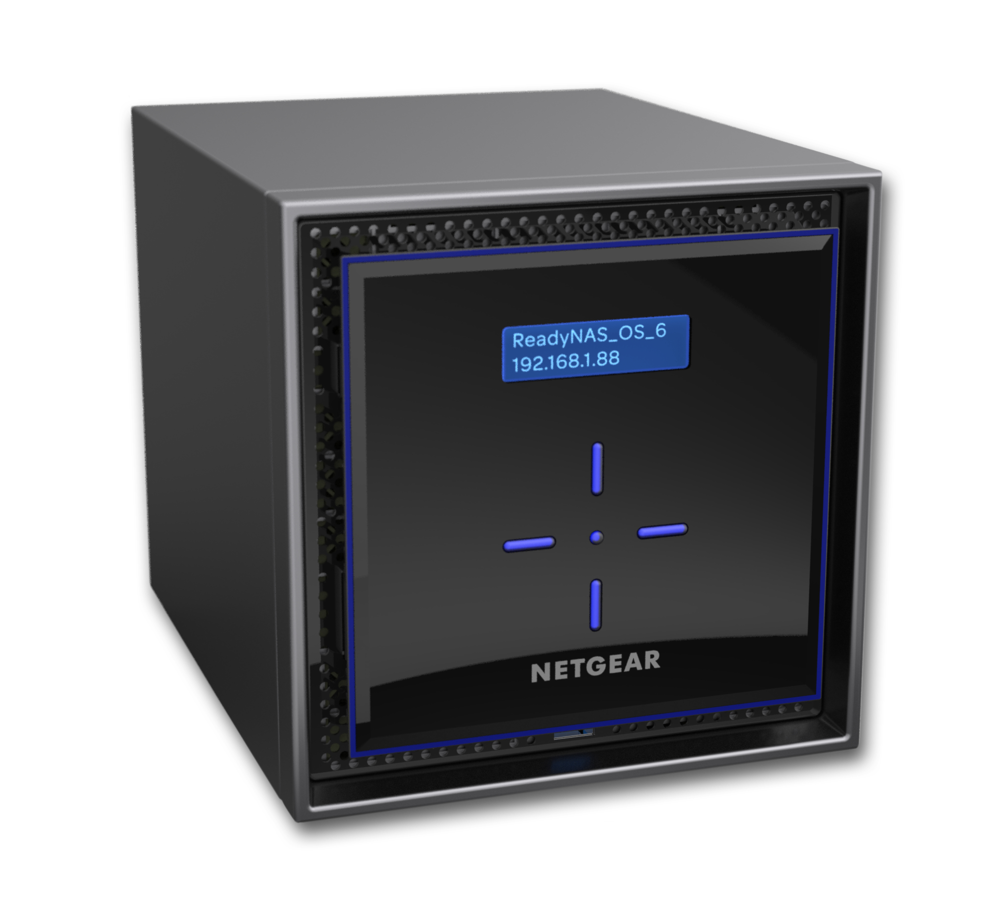 Netgear ReadyNAS 424 - NAS-Server - 4 Schächte
