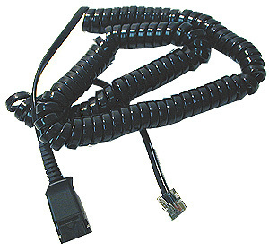 Poly U10P - Headset-Verstärkerkabel - Quick Disconnect männlich zu modularer Stecker für Headset-Verstärker männlich