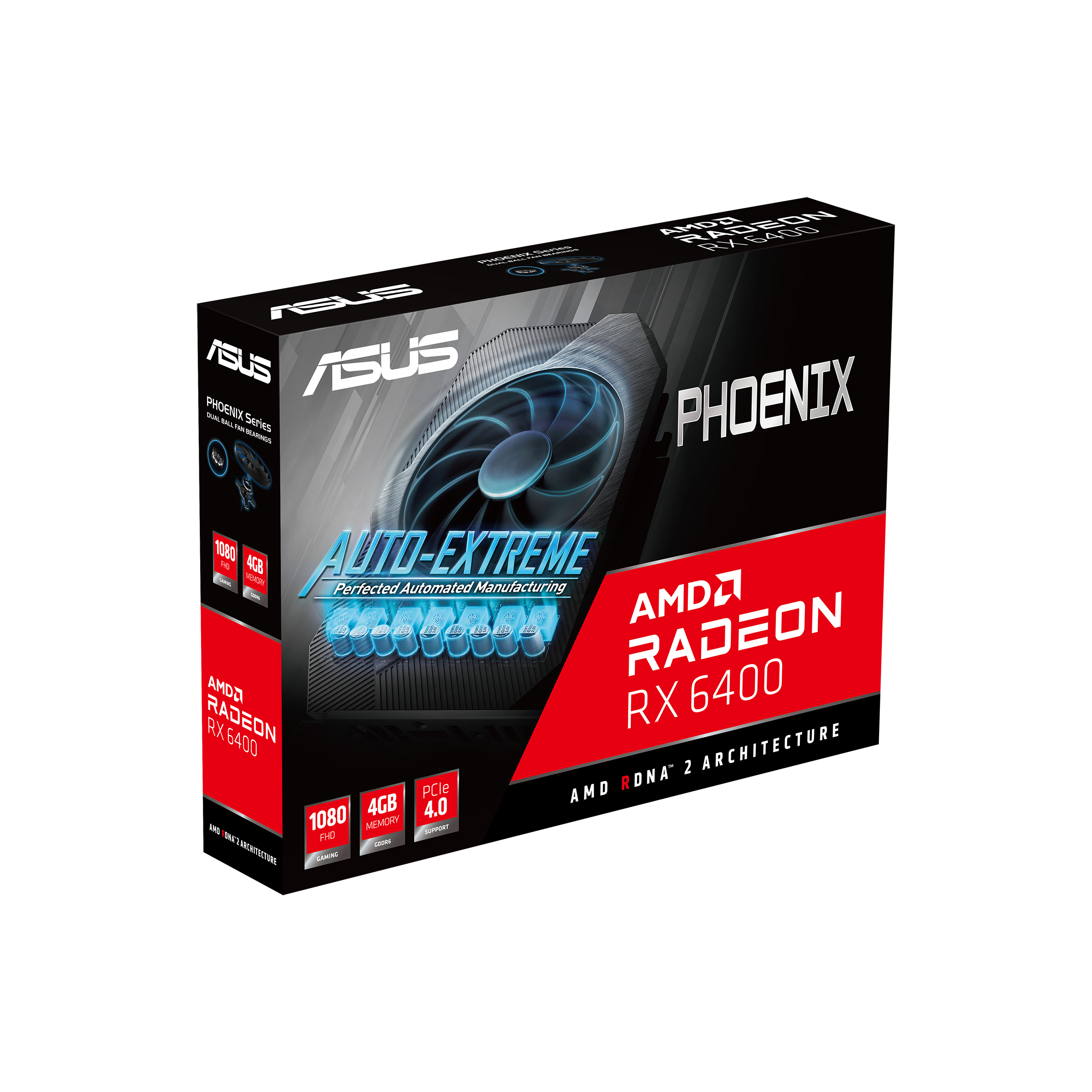 ASUS Phoenix Radeon RX 6400 - Grafikkarten - Radeon RX 6400