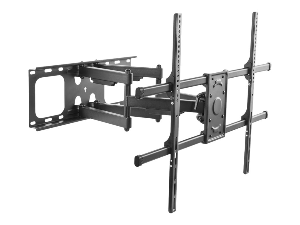 LogiLink Befestigungskit - für Curved Panel/Flat Panel - swivel, 75kg max - Stahl - Schwarz - Bildschirmgröße: 127-228.6 cm (50"-90")