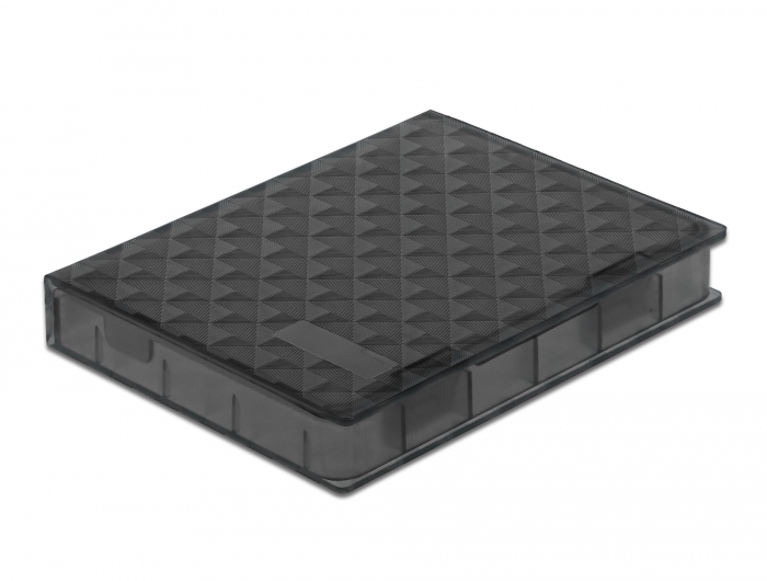 Delock Protection Box - Festplattenlaufwerk-Schutzgehäuse - Kapazität: 1 Festplatte (2,5")