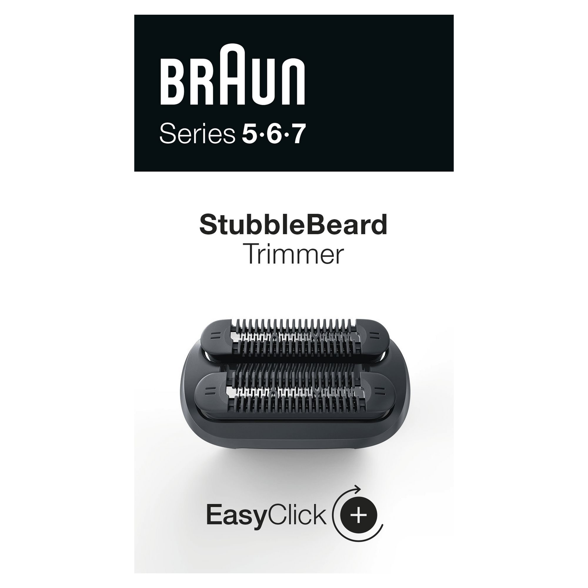 Braun EasyClick StubbleBeard - Zubehör-Kit - für Rasierapparat