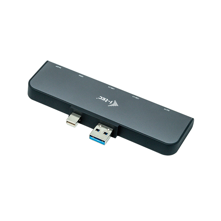i-tec Dockingstation - USB 3.0 / Mini Displayport - HDMI, Mini DP - für Microsoft Surface Pro (Mitte 2017)