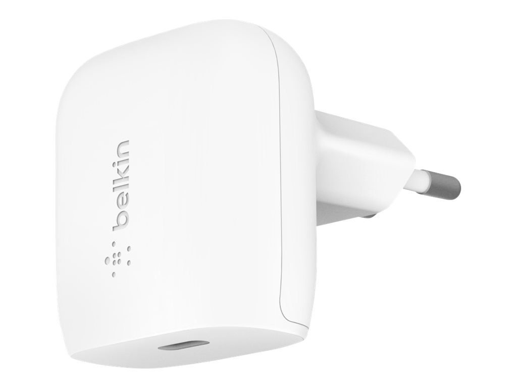 Belkin BOOST CHARGE Wall Charger - Netzteil - 20 Watt - Fast Charge, PD (24 pin USB-C)