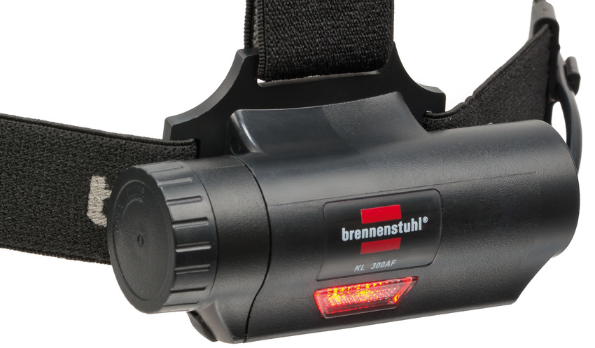 Brennenstuhl 1177300 - Stirnband-Taschenlampe - Schwarz - Kunststoff - Tasten - IP44 - LED