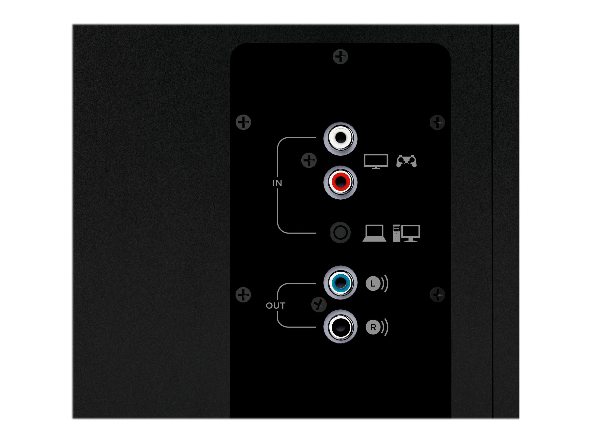 3937673000 Logitech Z533 - Lautsprechersystem - für PC - 2.1-Kanal - 60 Watt (Gesamt)