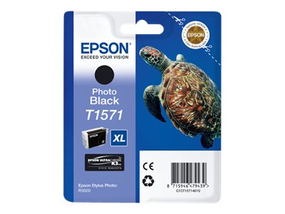 Epson T1571 - 25.9 ml - Photo schwarz - Original