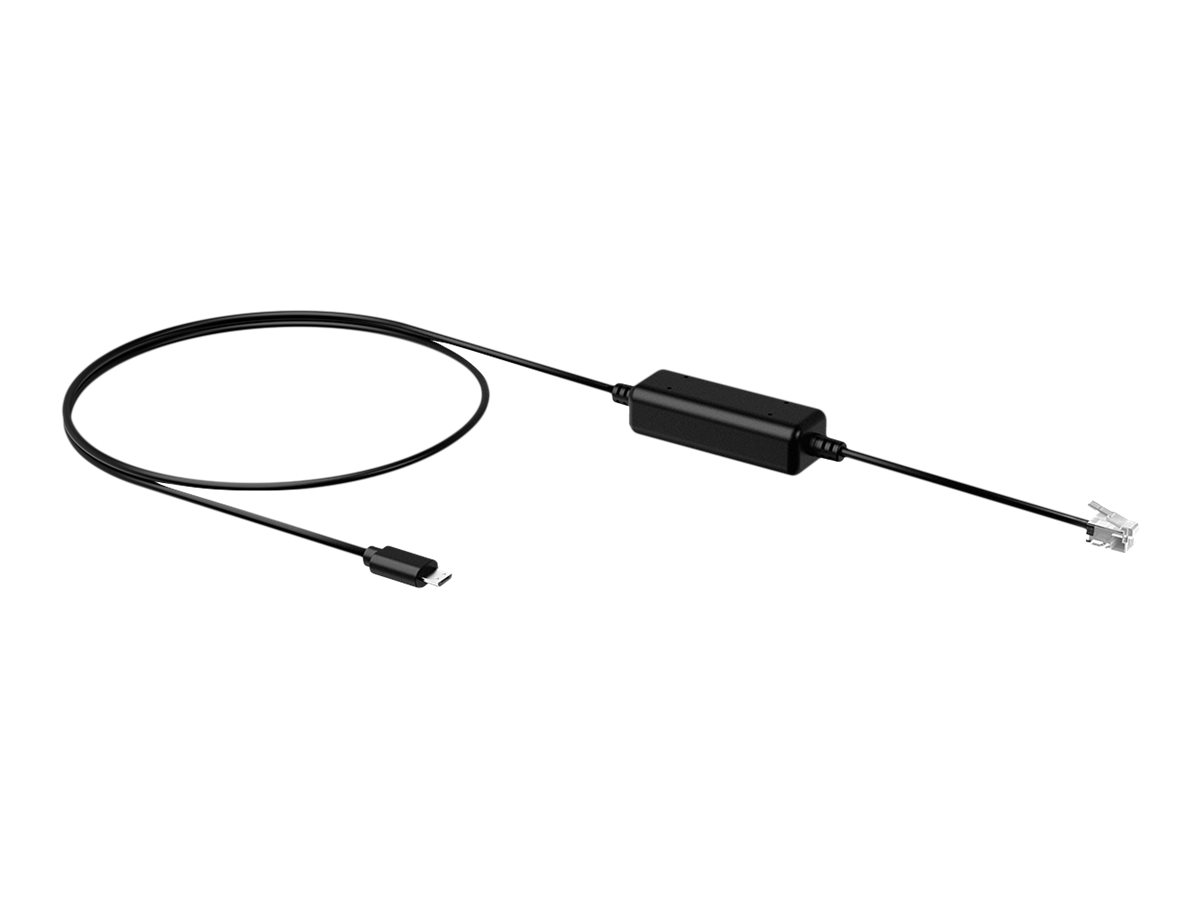 Yealink EHS35 - Kabelloser Headset-Adapter für drahtloses Headset, VoIP-Telefon
