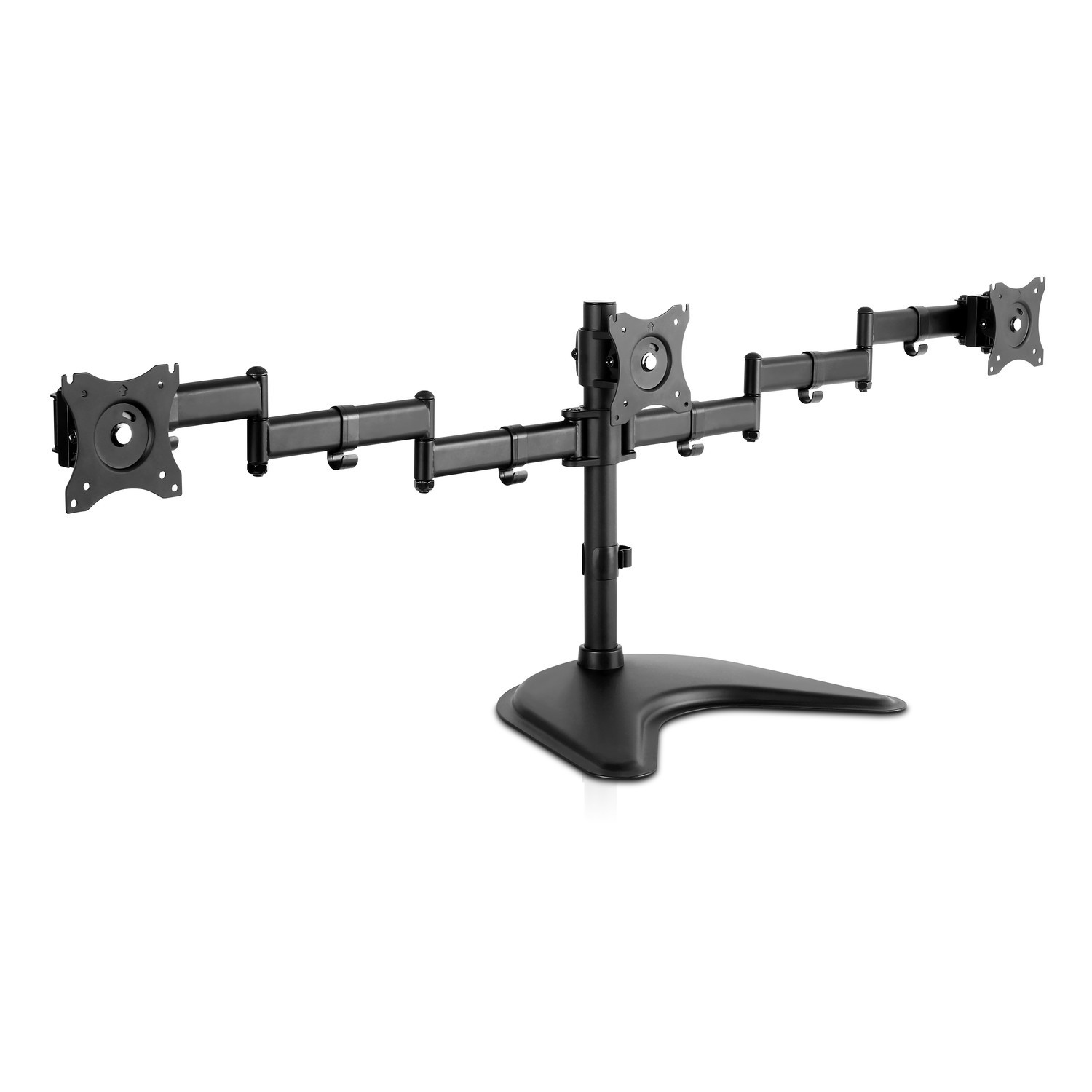 V7 DS1FST-1E - Aufstellung für 3 LCD-Anzeigen (einstellbarer Arm)