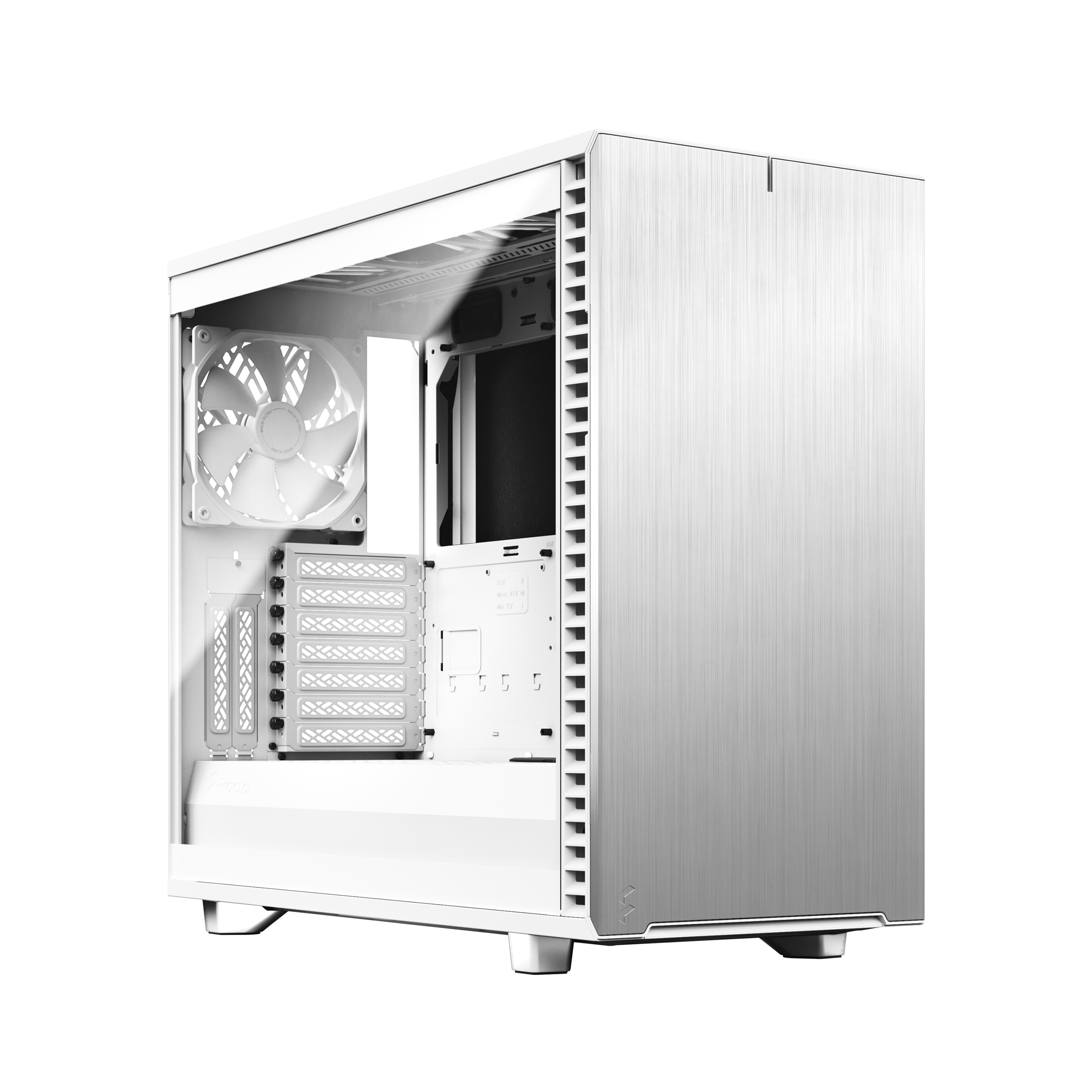 Fractal Design Define 7 - Tempered Glass Edition - Tower - Erweitertes ATX - Seitenteil mit Fenster (gehärtetes Glas)