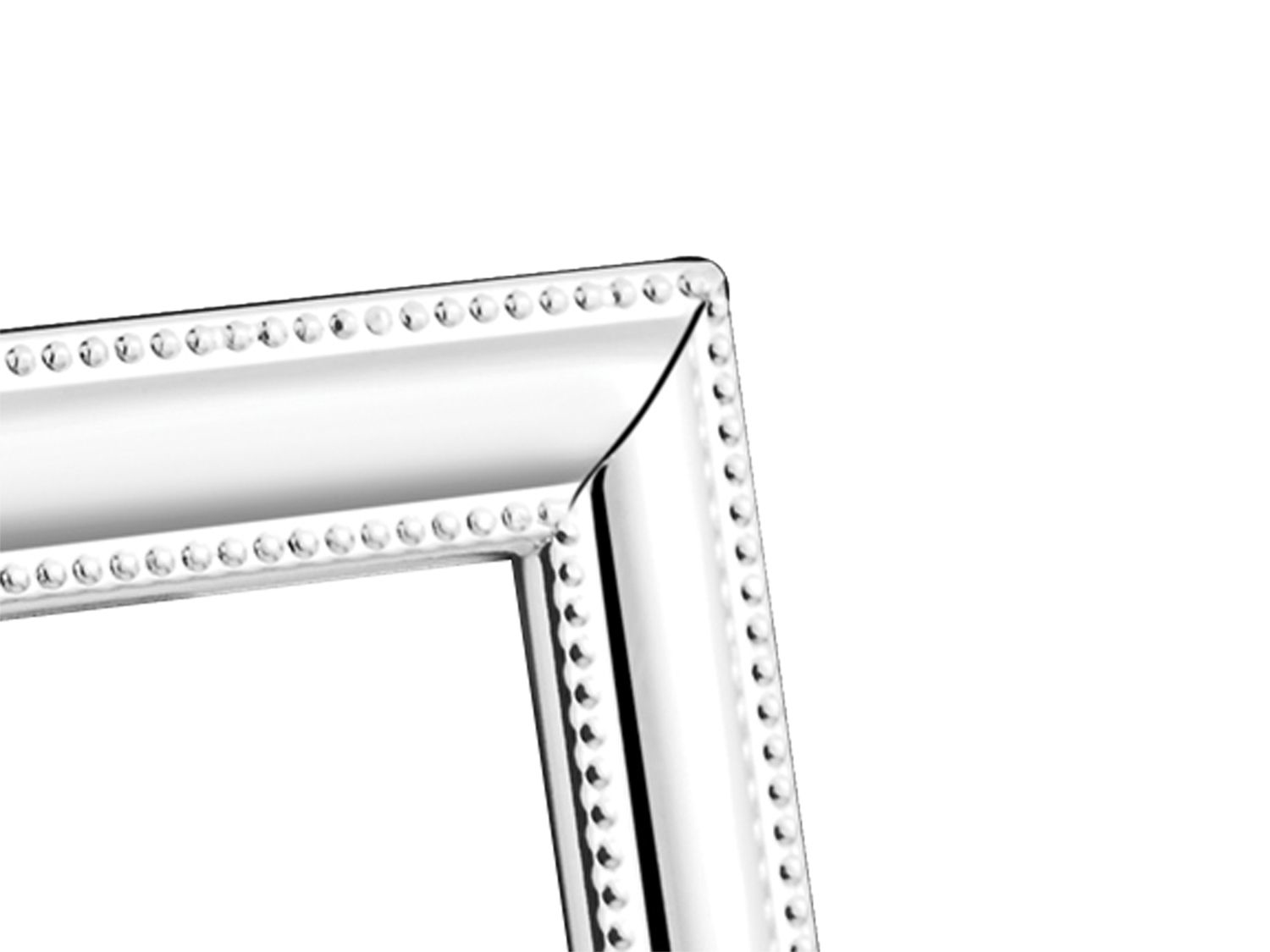 Zilverstad Bredemeijer Perl - Messing - Silber - Einzelbilderrahmen - Glanz - 20 x 30 cm - Rechteckig