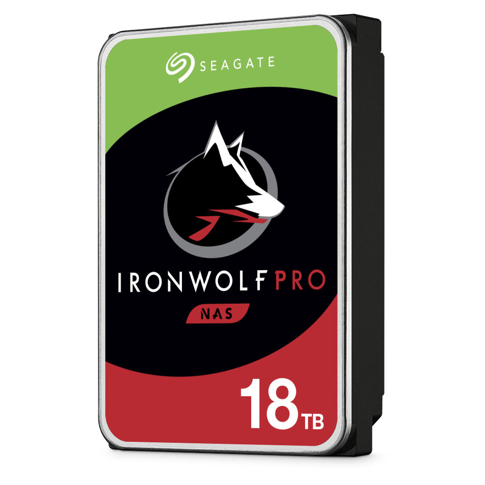 Seagate IronWolf Pro ST18000NE000 - Festplatte - 18 TB - intern - 3.5" (8.9 cm)