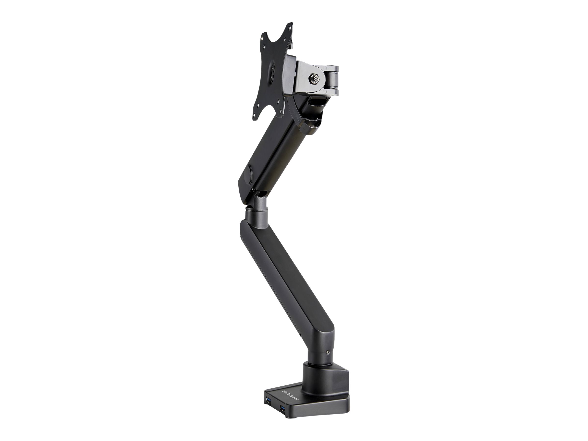 StarTech.com Desk Mount Monitor Arm with 2x USB 3.0 ports, Slim Full Motion Adjustable Single Monitor VESA Mount up to 17.6lbs (8kg)