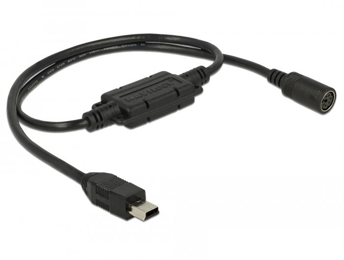 Navilock Kabel seriell - PS/2 weiblich zu mini-USB Typ B männlich
