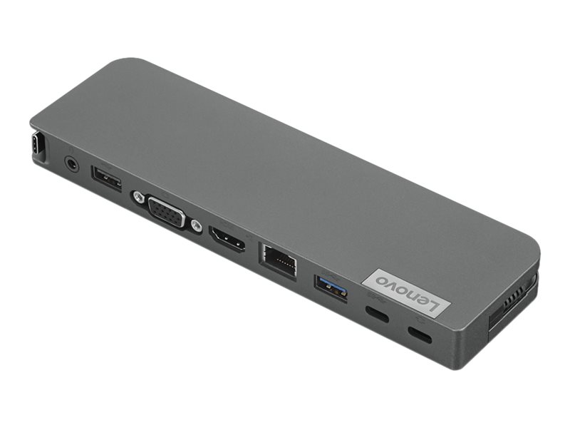Lenovo USB-C Mini Dock - Mini-Dock - USB-C - VGA, HDMI