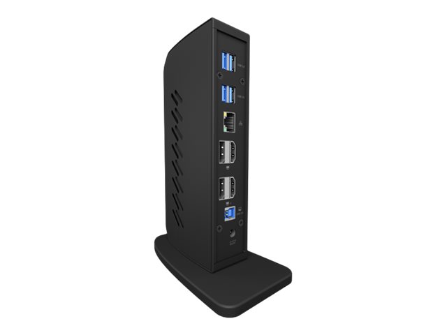 ICY BOX IB-DK2252AC - Dockingstation - USB-C / Thunderbolt 3 / USB 3.0