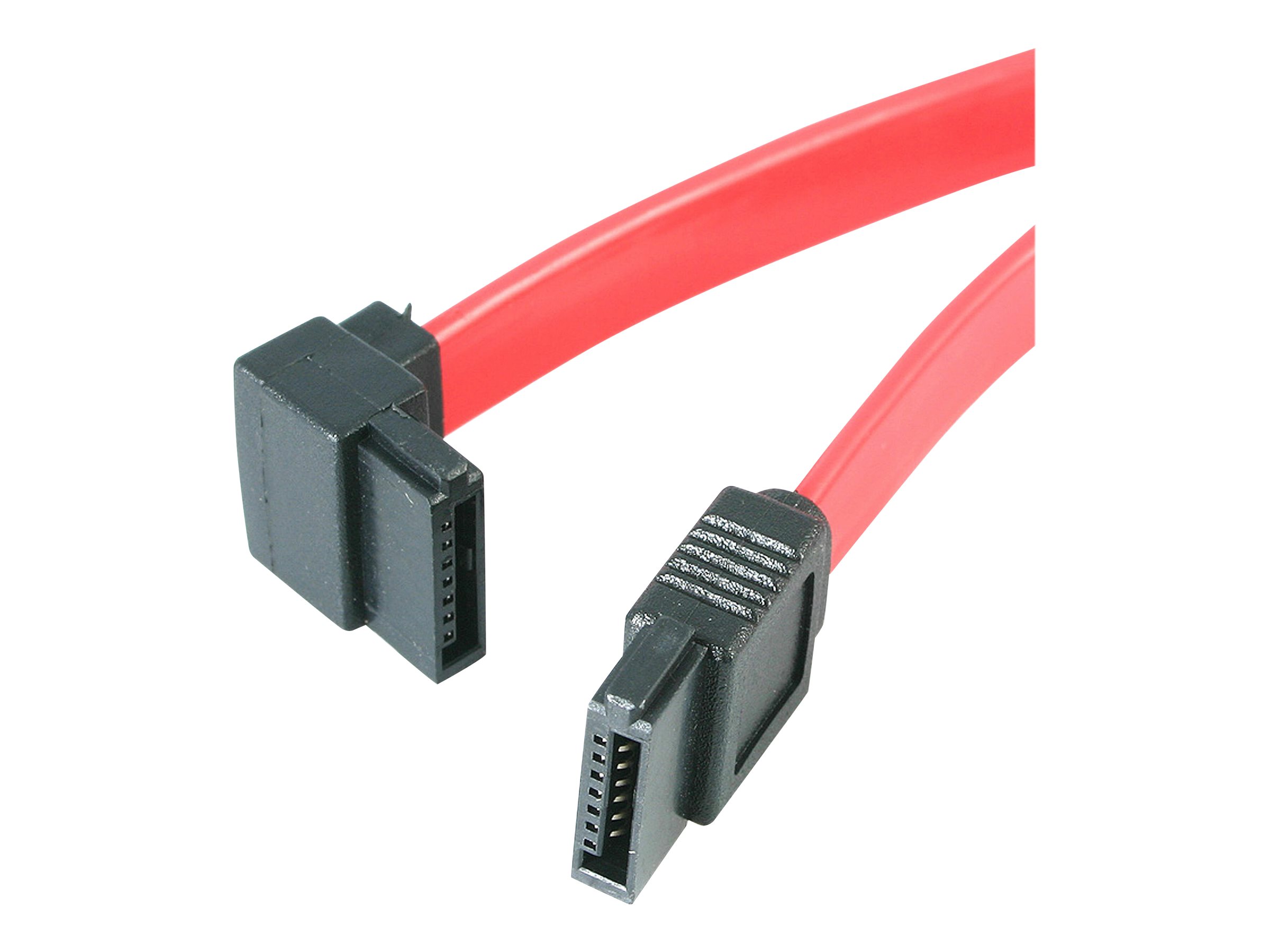 StarTech.com 45cm SATA Kabel links gewinkelt - Serial-ATA Anschlusskabel St/St - SATA-Kabel - Serial ATA 150/300/600 - SATA (R)