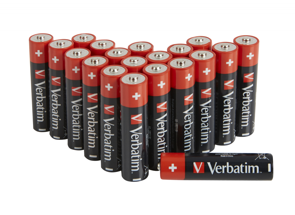 Verbatim Batterie 20 x AA / LR06 - Alkalisch