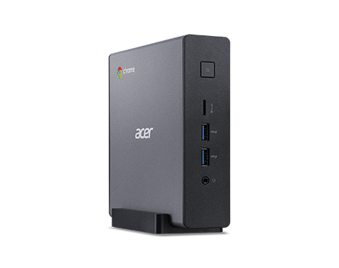 Acer Chromebox CXI4 - Mini-PC - 1 x Core i3 10110U / 2.1 GHz - RAM 8 GB - Flash - eMMC 64 GB - UHD Graphics - GigE - WLAN: Bluetooth 5.0, 802.11a/b/g/n/ac/ax - Chrome OS (mit Chrome Enterprise Upgrade)