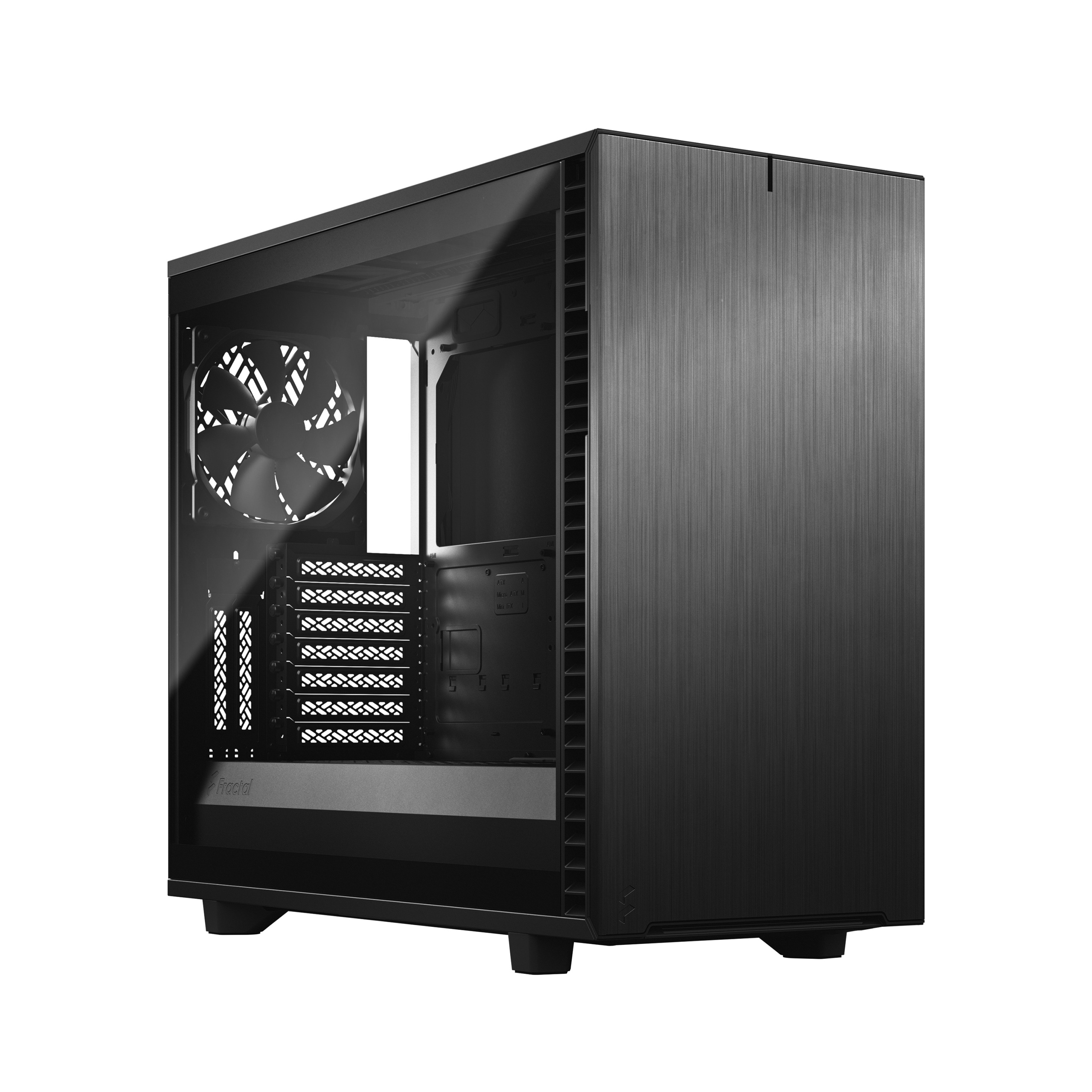 Fractal Design Define 7 - Tower - Erweitertes ATX - Seitenteil mit Fenster (gehärtetes Glas)