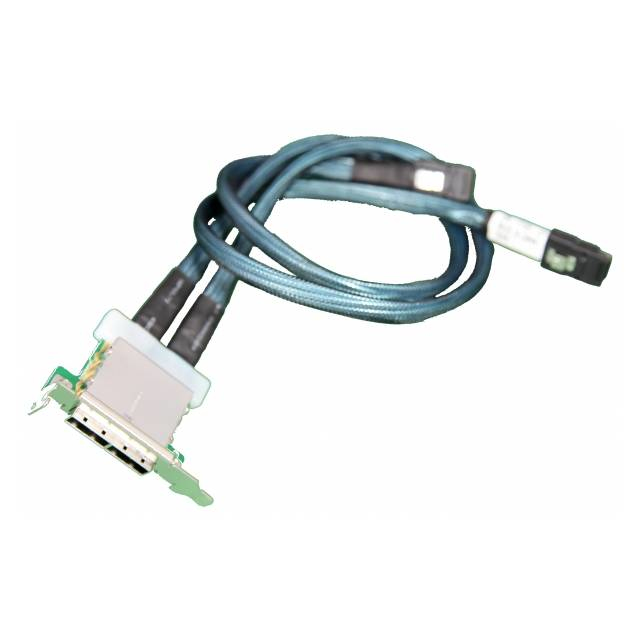 Supermicro CBL-0168L-LP - SAS-Kabel intern zu extern - 4x Shielded Mini MultiLane SAS (SFF-8088)
