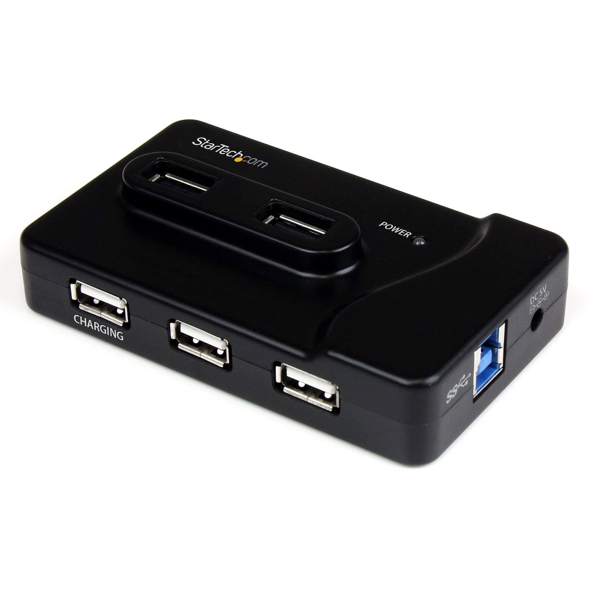 StarTech.com 6 Port USB 3.0 / 2.0 Hub mit 2A Ladeanschluss