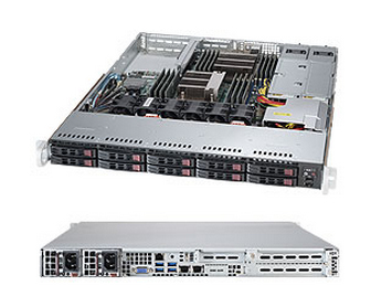 Supermicro SuperServer 1028R-WTRT - Server - Rack-Montage - 1U - zweiweg - keine CPU - RAM 0 GB - SATA/SAS - Hot-Swap 6.4 cm (2.5")