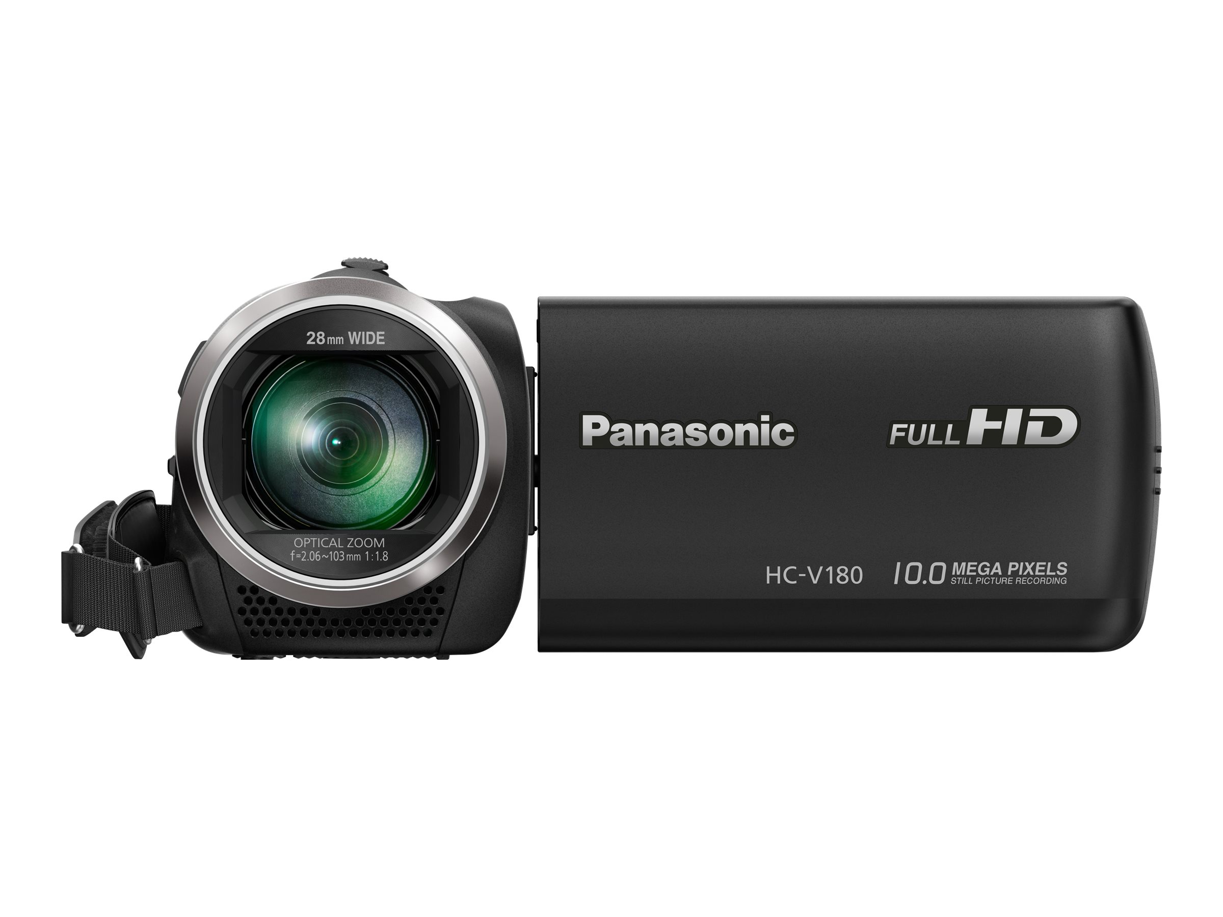 Panasonic HC-V180 - Camcorder - 1080p / 50 BpS