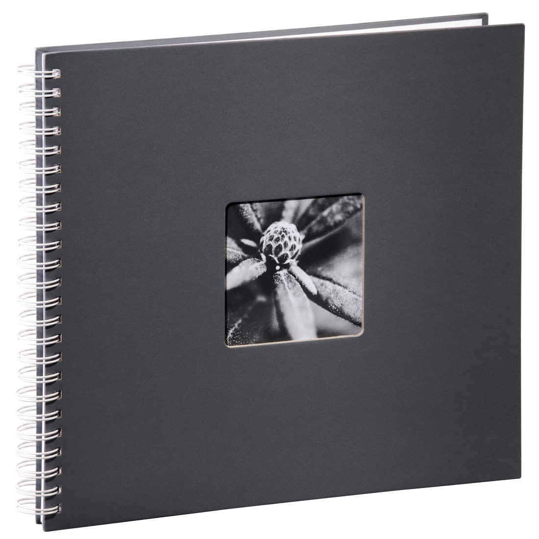 Hama Spiral-Album "Fine Art", 36 x 32 cm, 50 weiße Seiten, Grau