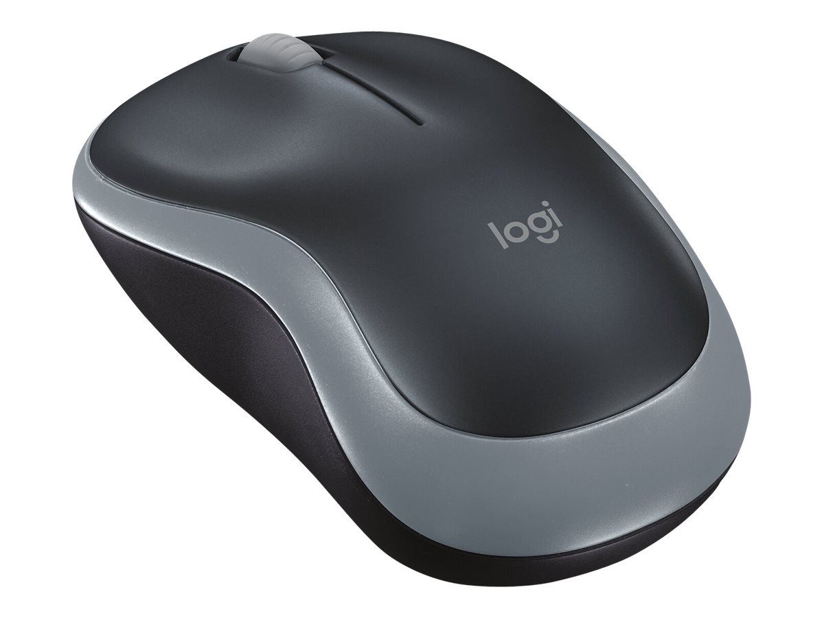 1955917000 Logitech M185 - Maus - optisch - kabellos - 2.4 GHz - kabelloser Empfänger (USB)