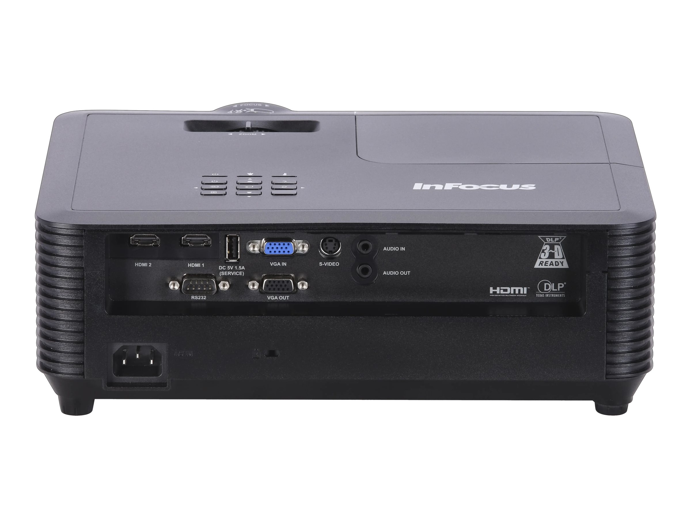 InFocus Genesis IN116BB - DLP-Projektor - UHP - tragbar - 3D - 3800 lm - WXGA (1280 x 800)
