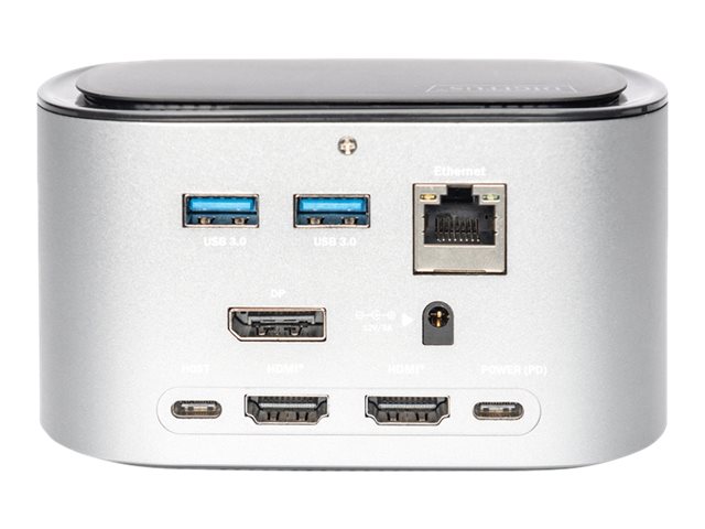 DIGITUS 11-Port USB-C Docking Station mit SSD-Gehäuse (M.2)