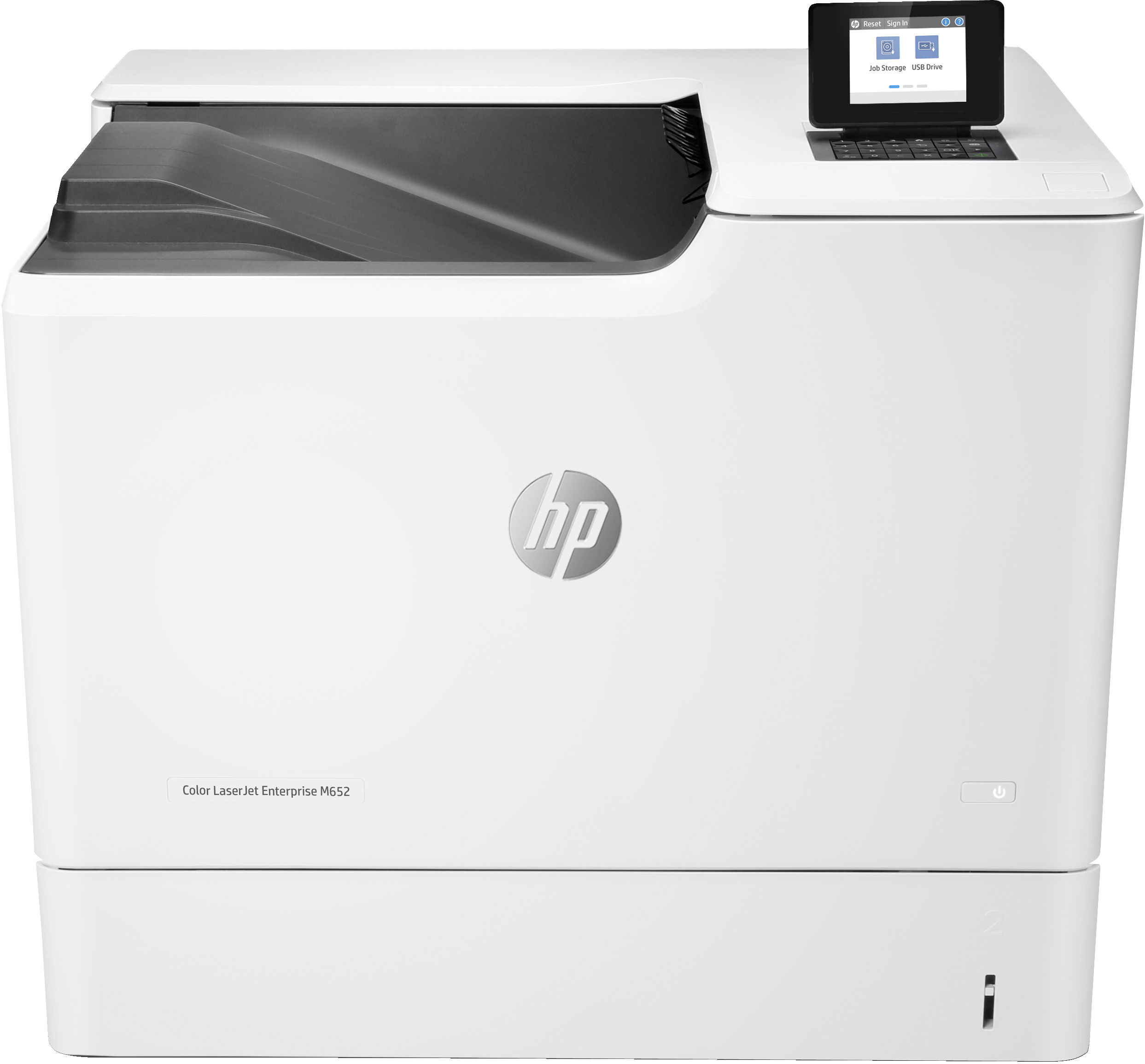 HP Color LaserJet Enterprise M652dn - Drucker - Farbe - Duplex - Laser - A4/Legal - 1200 x 1200 dpi - bis zu 47 Seiten/Min. (einfarbig)/