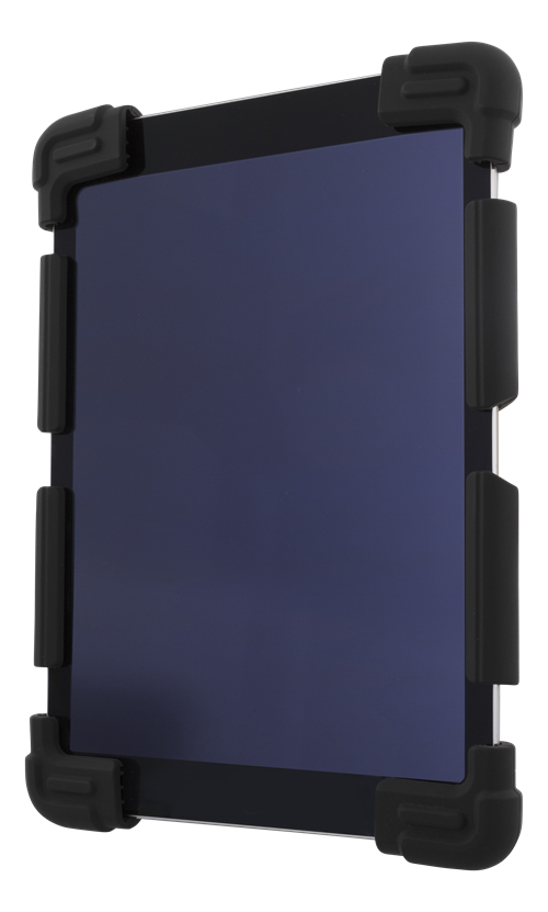 Deltaco case in silicone for 9-11.6 tablets stand black
