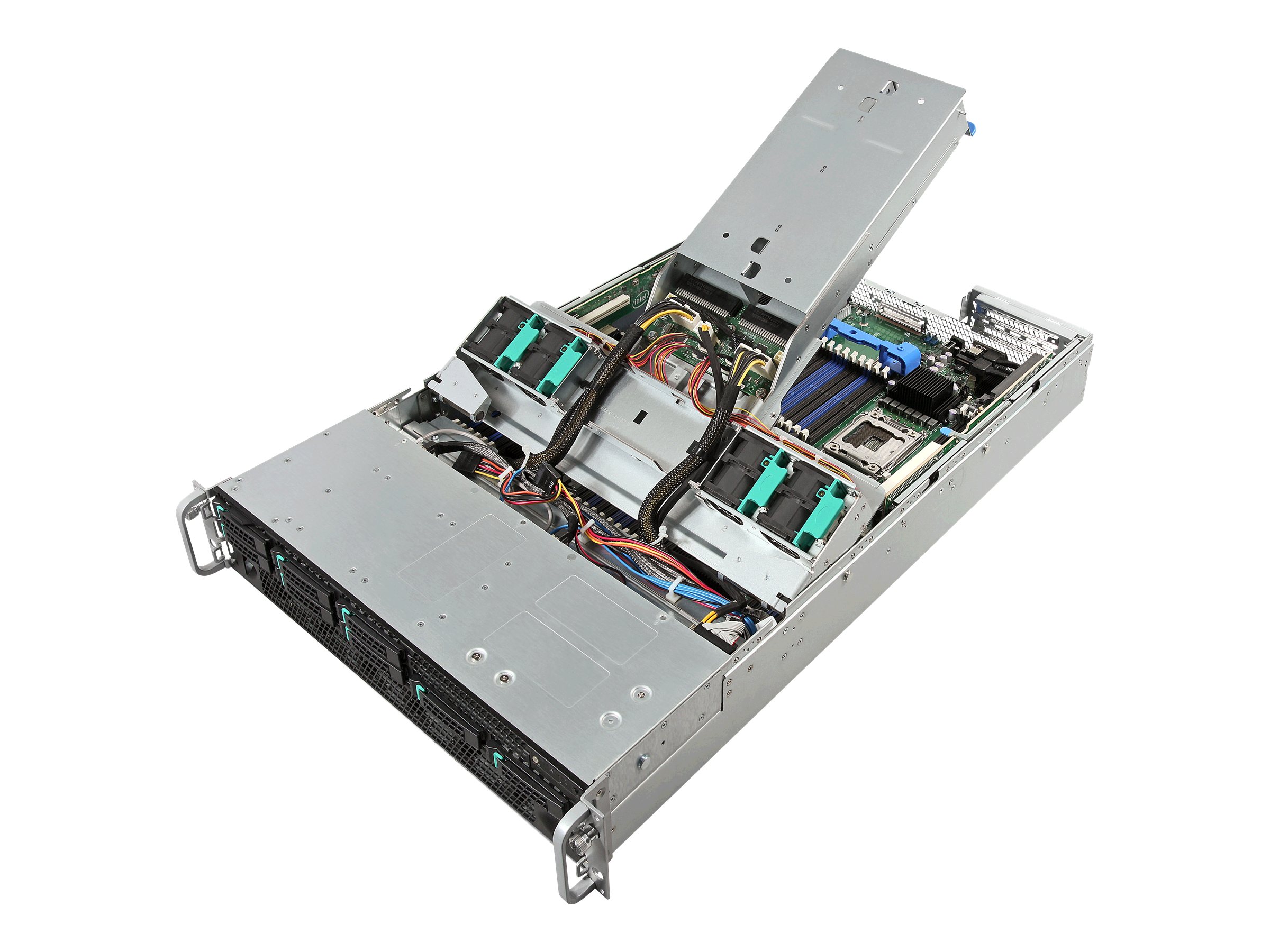 Intel Server System R2208LH2HKC2 - Server - Rack-Montage - 2U - vierweg - keine CPU - RAM 0 GB - SAS - Hot-Swap 6.4 cm (2.5")