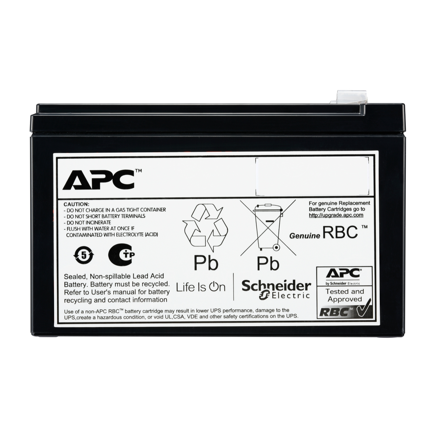 APC USV-Akku - VRLA - 2 x Batterie - Bleisäure
