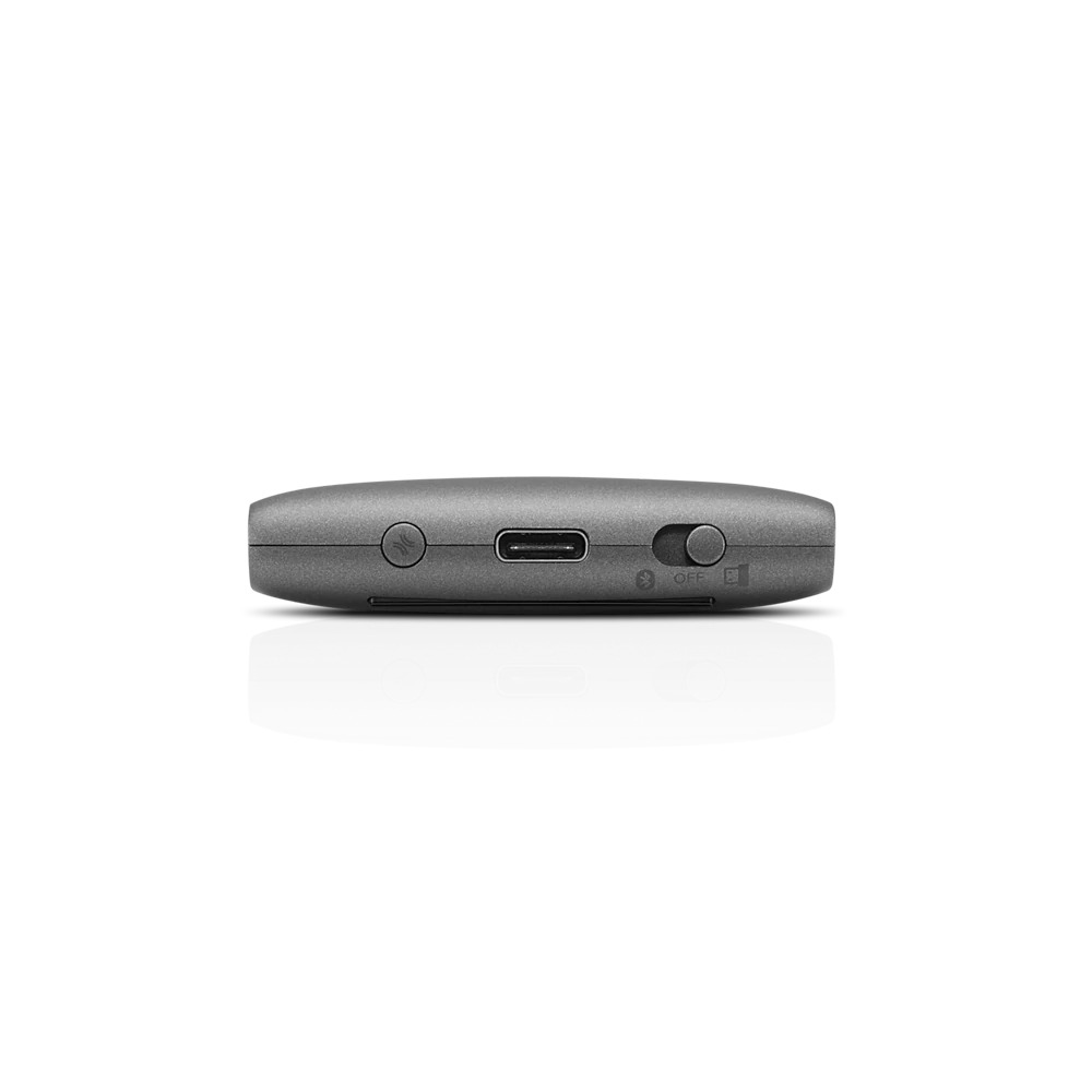 Lenovo Yoga Mouse with Laser Presenter - Maus/Fernbedienung - optisch - 4 Tasten - kabellos - 2.4 GHz, Bluetooth 5.0 - kabelloser Empfänger (USB)