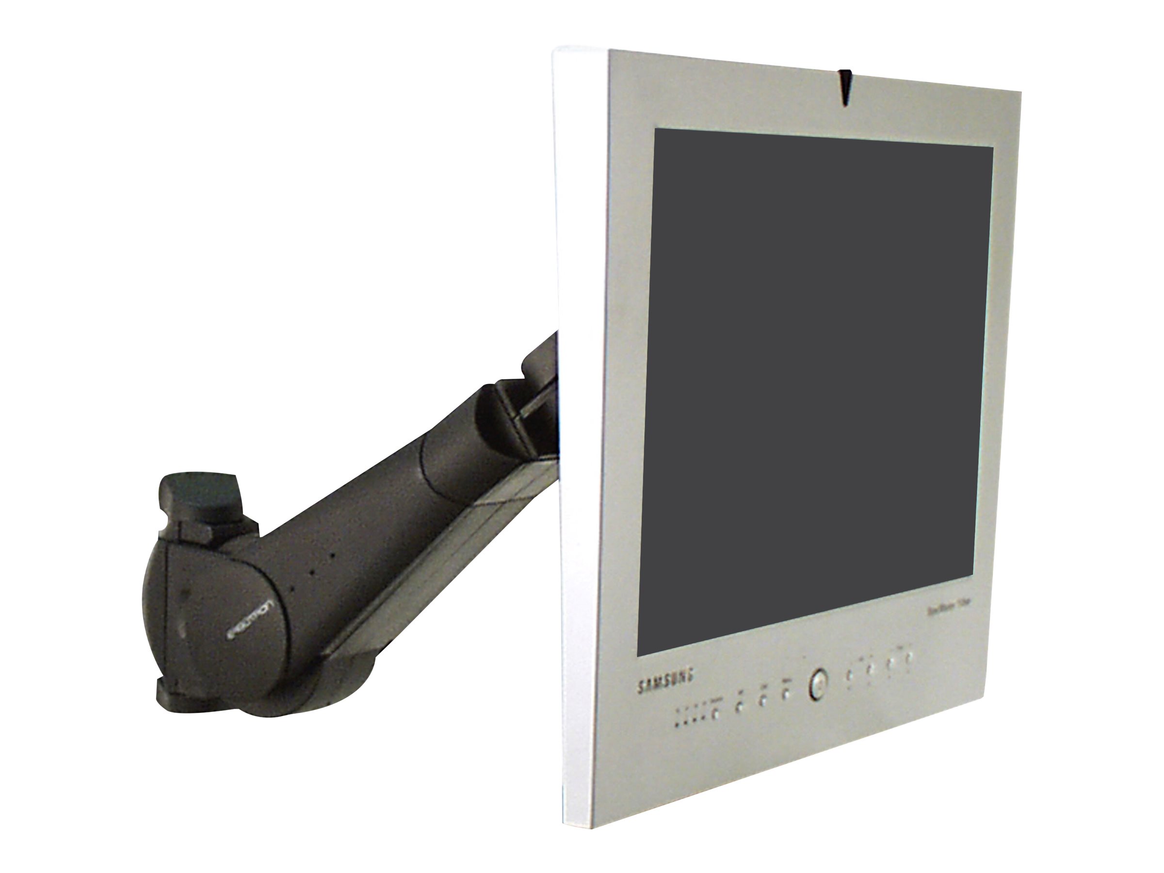 Ergotron 400 Series - Befestigungskit (Monitorarm) - für Monitor - Schwarz - Bildschirmgröße: bis zu 61 cm (bis zu 24 Zoll)