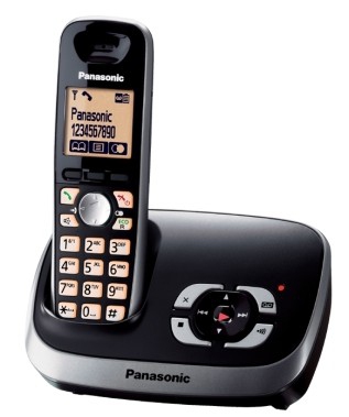 Panasonic KX-TG6521GB - Schnurlostelefon - Anrufbeantworter mit Rufnummernanzeige