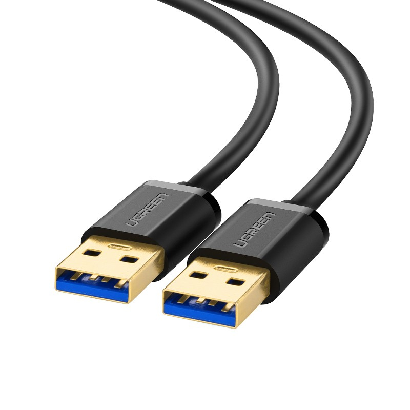 Ugreen Cable 10370 USB 3.0 type A M - 3.0 M 1m black color - Kabel - Digital/Daten